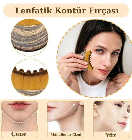 Lenfatik Kontur Yüz Fırçası