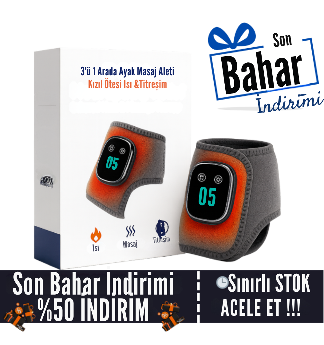 Felorae™  3'ü 1 Arada Ayak Rahatlatıcı  Masaj Cihazı